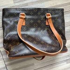 Louis Vuitton Dark Brown Monogram Tote